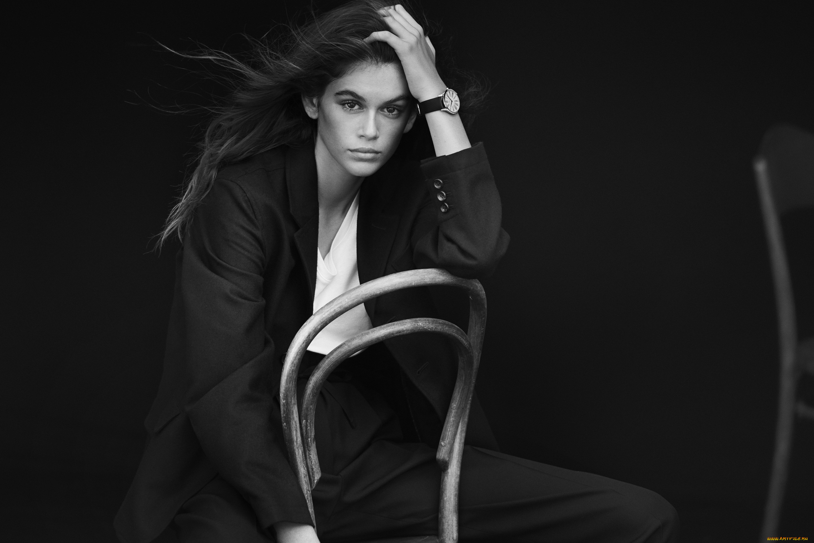 kaia gerber,  photoshoot 2018, , -unsort , - , monochrome, , , , , , , 2018, kaia, gerber, 